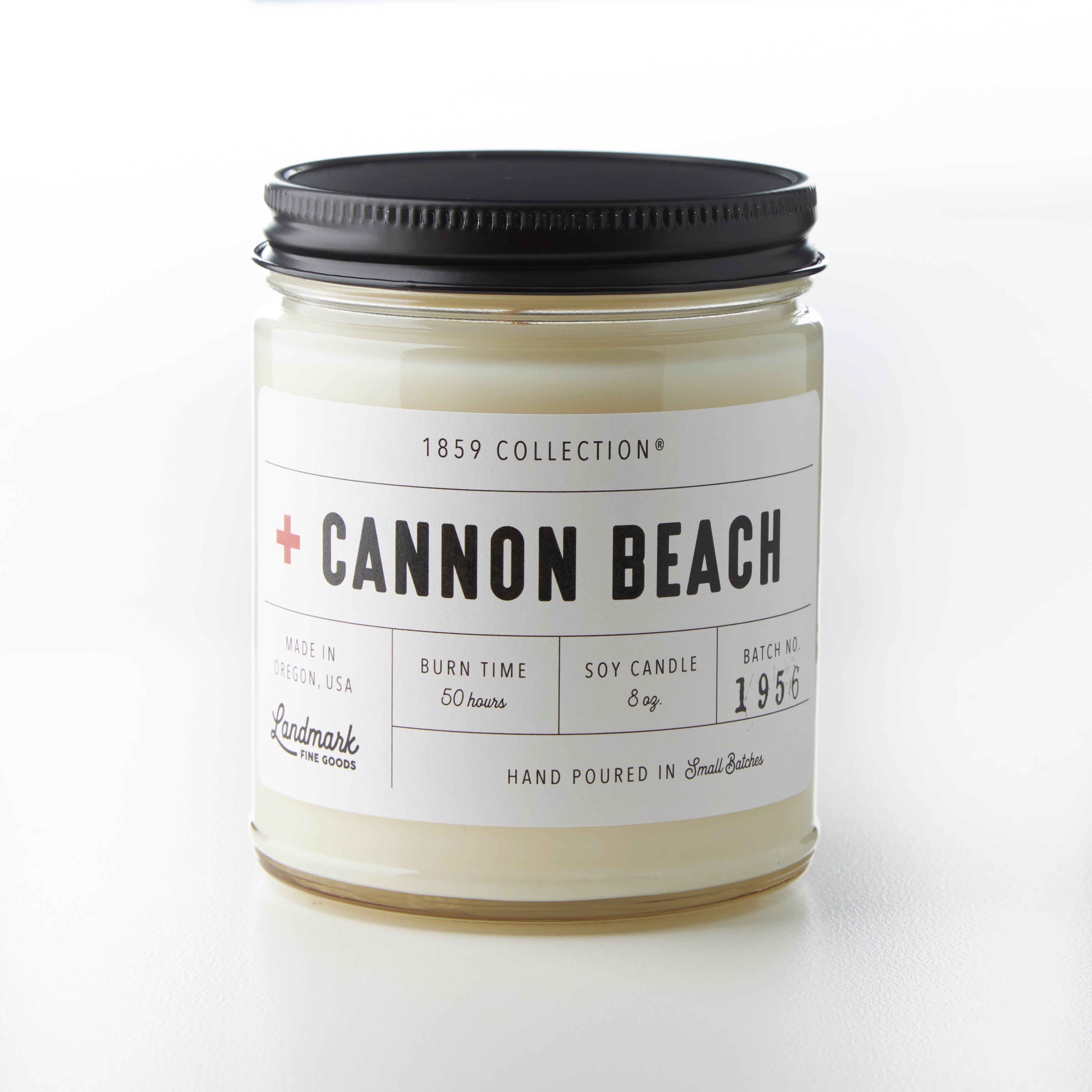 Cannon Beach 12 oz- White Jar – TR Candle Co