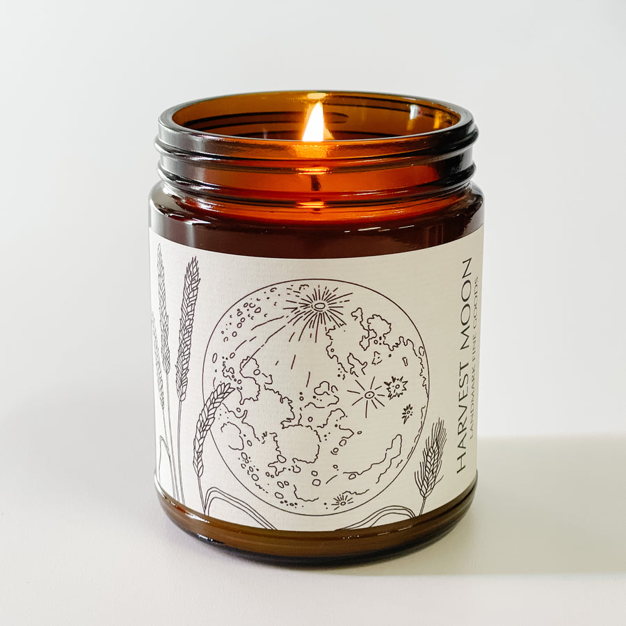 Harvest Moon Candle - Fall Botanical Collection