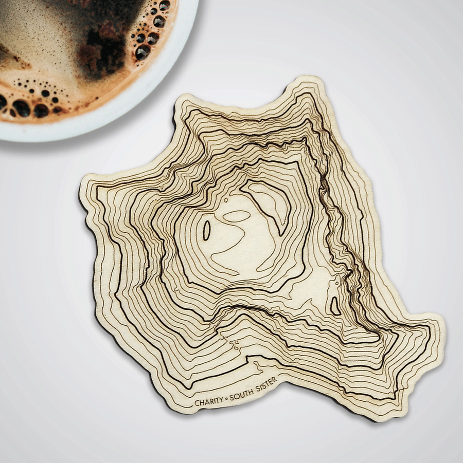 Three Sisters Topography Coasters